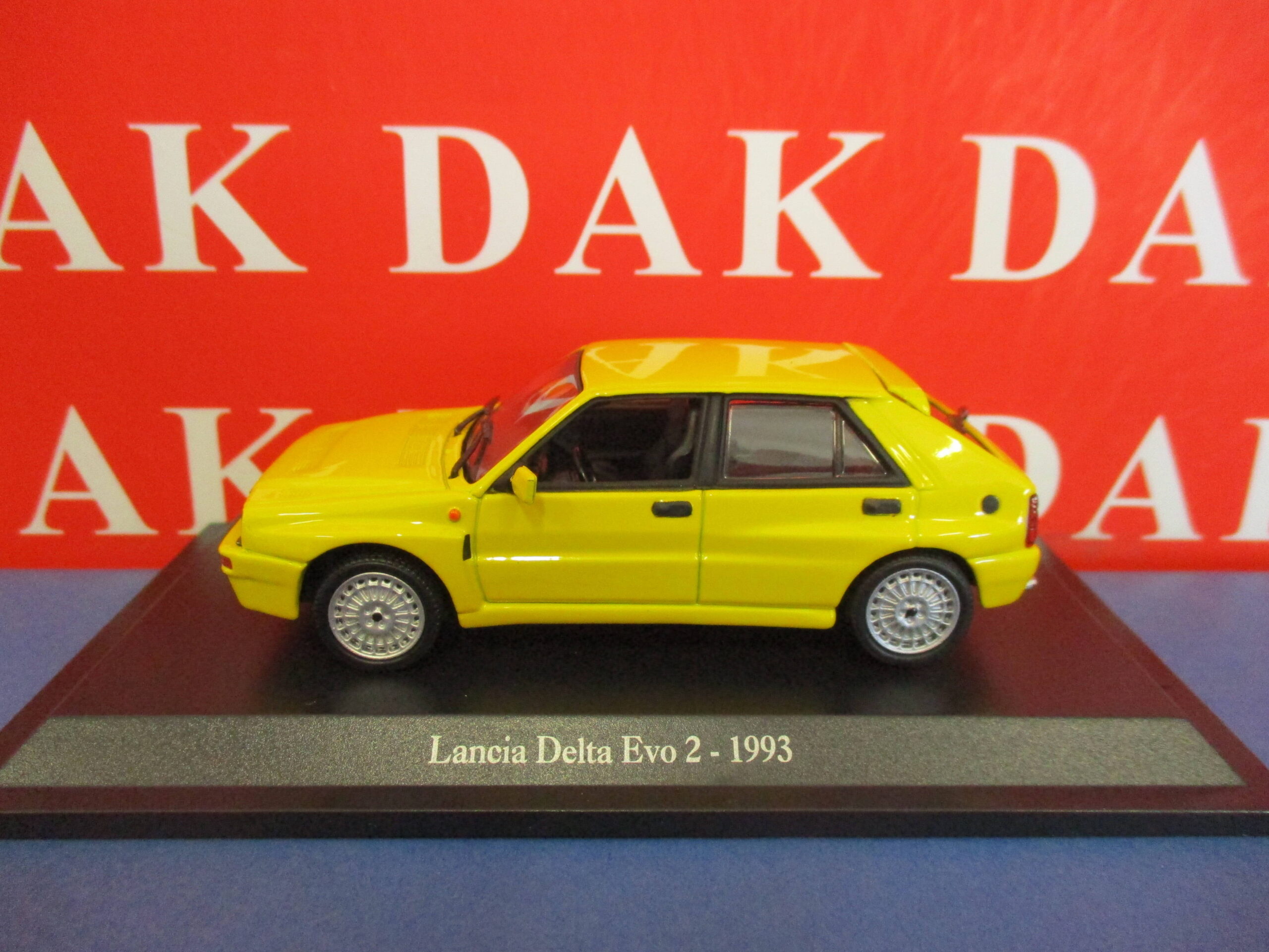 Die cast 1/43 Modellino Auto Lancia Delta EVO 2 1993 by Norev