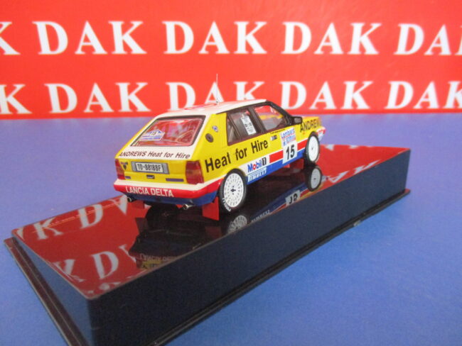 Die cast 1/43 Modellino Auto Lancia Delta HF 4WD N15 Andrews RAC Rally 1987 - immagine 3