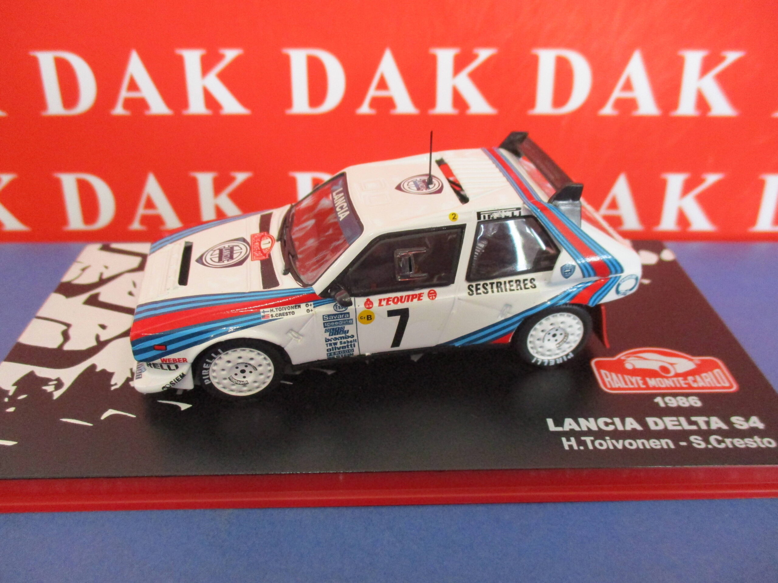 Rally Modellini Die-cast - Dak Mantova sas