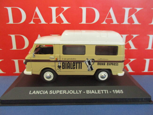 Die cast 1/43 Modellino Furgone Pubblicitario Lancia Superjolly Bialetti 1965 - immagine 2