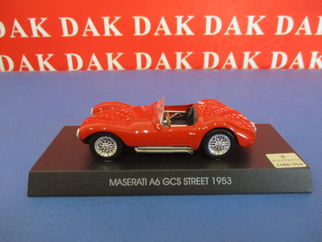 Die cast 1/43 Modellino Auto Maserati Auto A6GCS Street 1953