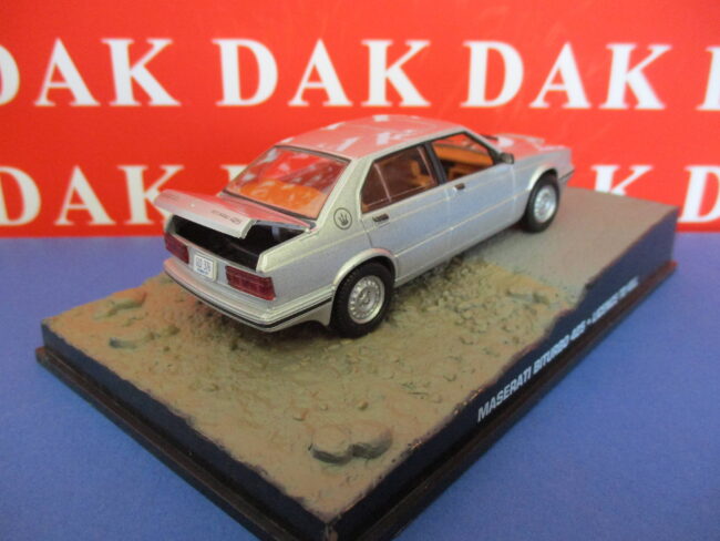 Die cast 1/43 Modellino Auto 007 James Bond Maserati Biturbo 425 Licence To Kill - immagine 3