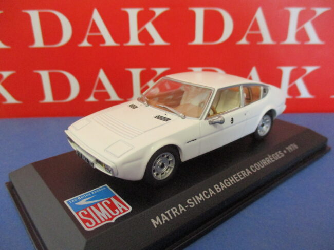 Die cast 1/43 Modellino Auto Matra Simca Bagheera Courreges 1976 - immagine 2