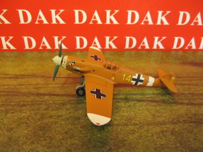 Die cast 1/72 Modellino Aereo Messerschmitt BF 109 F-4/TROP H-J. Marseille 1942 - immagine 5