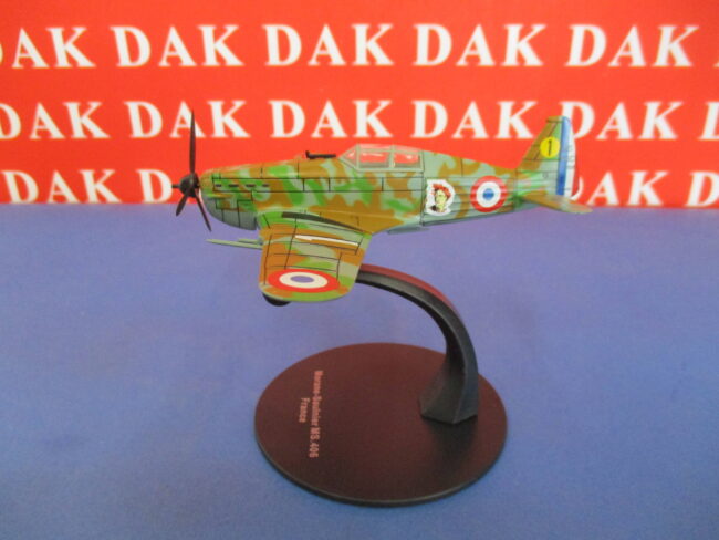 Die cast 1/72 Modellino Aereo Aircraft Morane-Saulnier MS 406 C1 France 1940