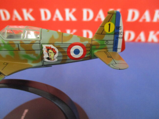 Die cast 1/72 Modellino Aereo Aircraft Morane-Saulnier MS 406 C1 France 1940 - immagine 3