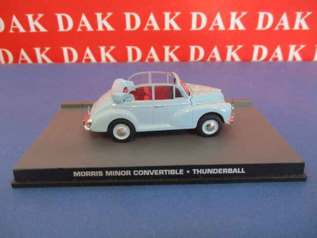 Die cast 1/43 Modellino Auto 007 James Bond Morris Minor Convertible Thunderball