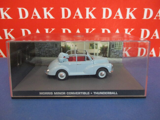 Die cast 1/43 Modellino Auto 007 James Bond Morris Minor Convertible Thunderball - immagine 6