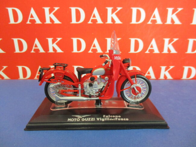 Die cast 1/24 Modellino Moto Moto Guzzi Falcone Vigili del Fuoco by Starline