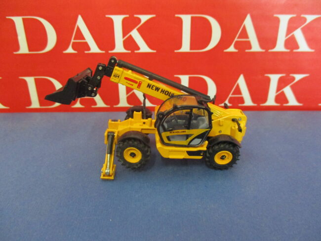 Die cast 1/87 Modellino Mezzo Movimento Terra New Holland LM1745 Telehandler