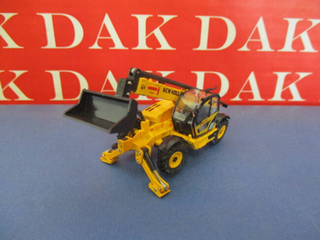 Die cast 1/87 Modellino Mezzo Movimento Terra New Holland LM1745 Telehandler - immagine 2