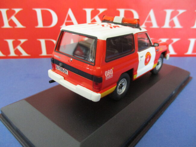 Die cast 1/43 Modellino Auto Nissan Patrol Pompieri Barcellona 1994 - immagine 3