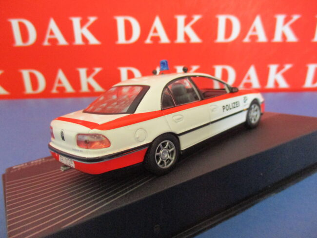 Die cast 1/43 Modellino Auto Polizia Polizei Police Opel Omega Schweitzer - immagine 3