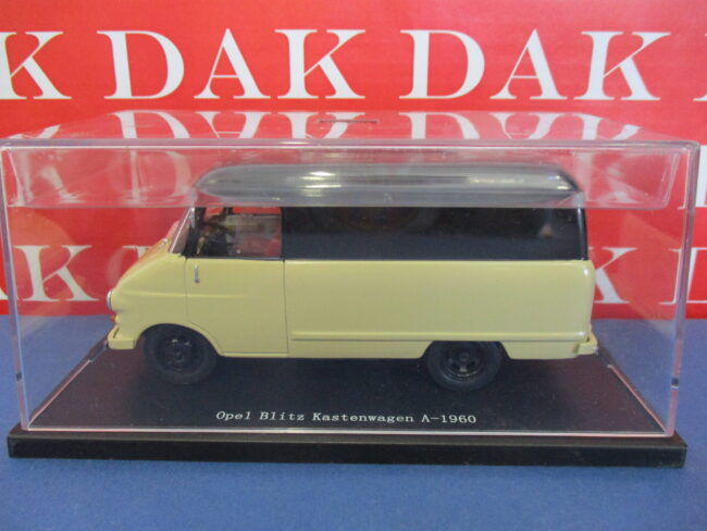 Die cast 1/43 Modellino Furgone Opel Blitz Kastenwagen A 1960 by Starline - immagine 4