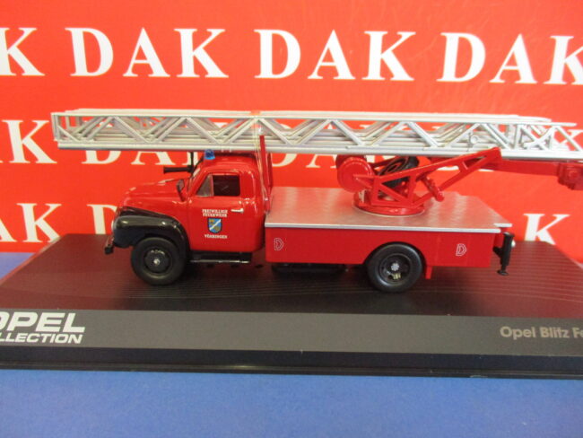 Die cast 1/43 Modellino Camion Truck Pompieri Feuerwehr Opel Blitz 1952-1960