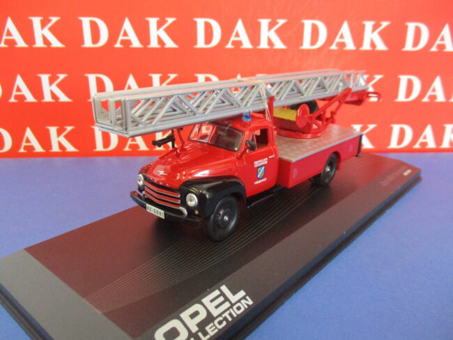 Die cast 1/43 Modellino Camion Truck Pompieri Feuerwehr Opel Blitz 1952-1960 - immagine 2