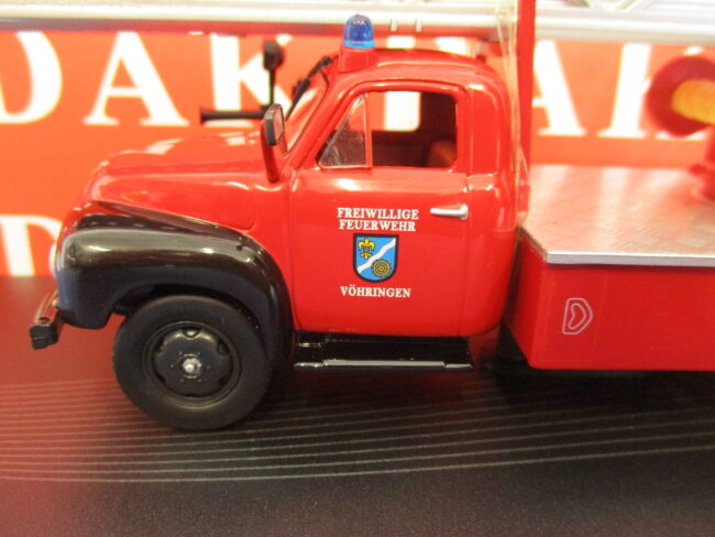 Die cast 1/43 Modellino Camion Truck Pompieri Feuerwehr Opel Blitz 1952-1960 - immagine 3