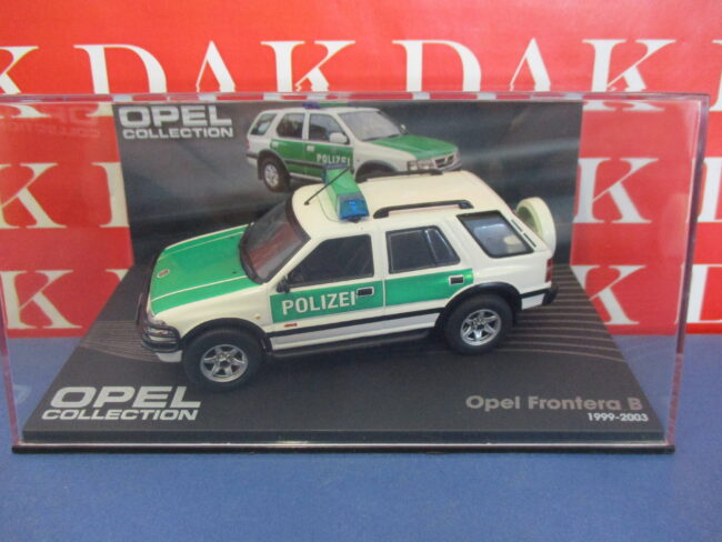 Die cast 1/43 Modellino Auto Polizia Opel Frontera B Polizei 1999-2003 - immagine 4