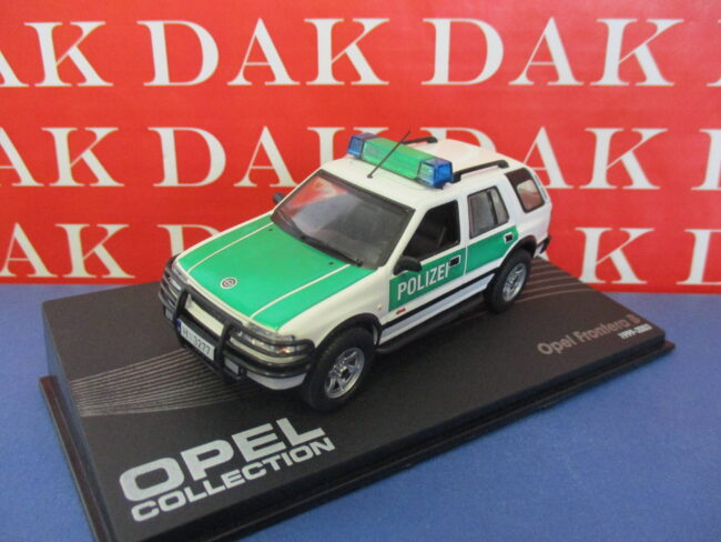 Die cast 1/43 Modellino Auto Polizia Opel Frontera B Polizei 1999-2003 - immagine 2