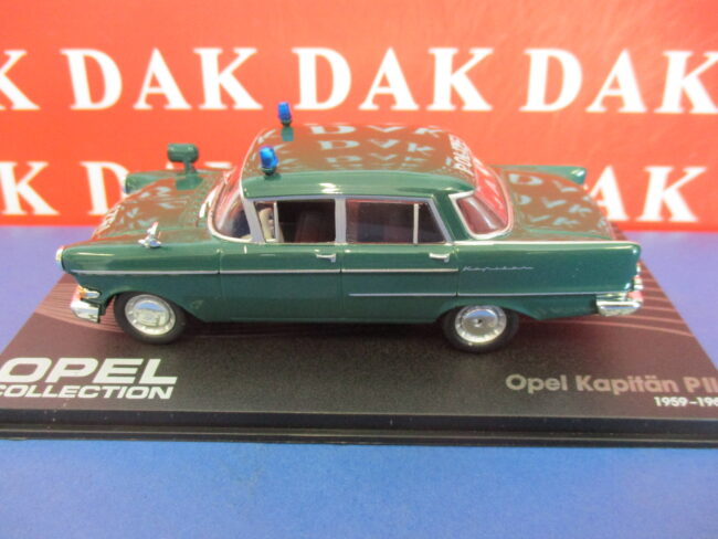 Die cast 1/43 Modellino Auto Polizia Police Polizei Opel Kapitan PII 1959-64