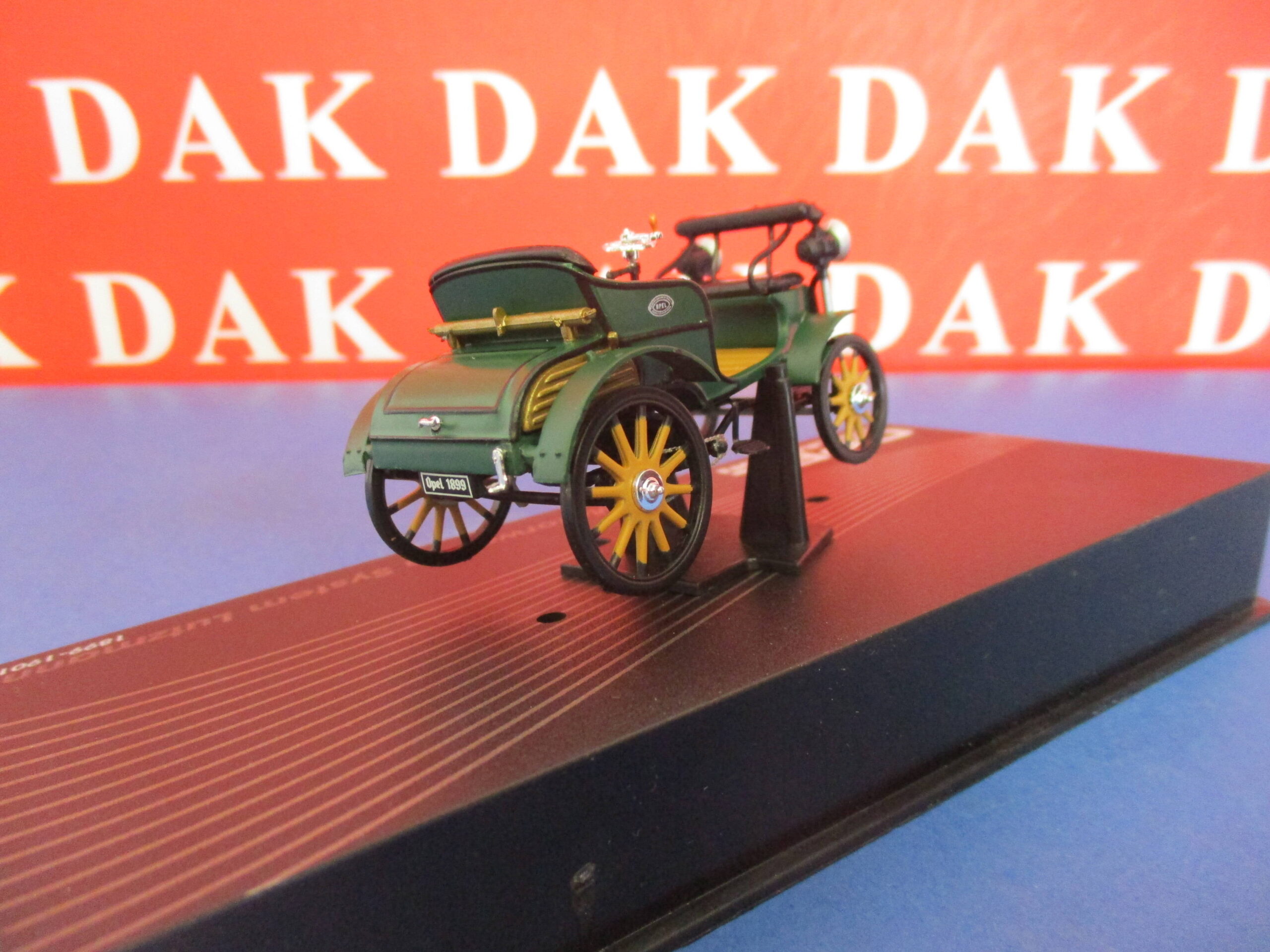 Die cast 1/43 Opel Motorwagen System Lutzmnann 1899-1901 by Ixo - Dak  Mantova sas