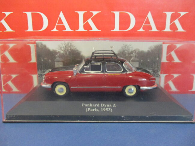 Die cast 1/43 Modellino Auto Taxi Panhard Dyna Z 1953 - Paris - immagine 4