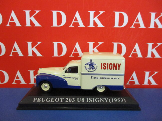 Die cast 1/43 Modellino Furgone Peugeot 203 U8 Isigny 1953