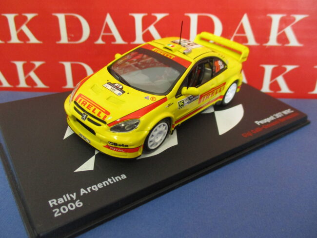 Die cast 1/43 Modellino Auto Peugeot 307 WRC Rally Argentina 2006 Gigi Galli - immagine 2