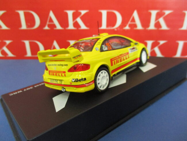 Die cast 1/43 Modellino Auto Peugeot 307 WRC Rally Argentina 2006 Gigi Galli - immagine 3