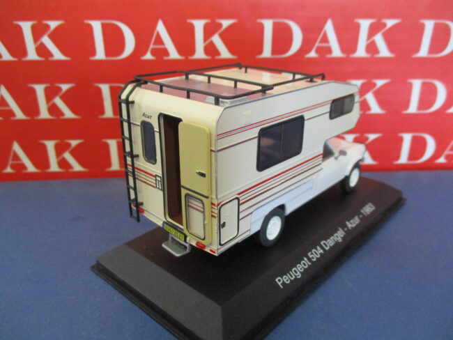 Die cast 1/43 Modellino Camper Peugeot 504 Dangel - Azur 1983 - immagine 3