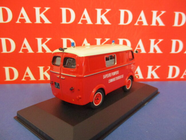 Die cast 1/43 Modellino Furgone Peugeot D3A Pompieri Vigili del Fuoco Fire - immagine 3