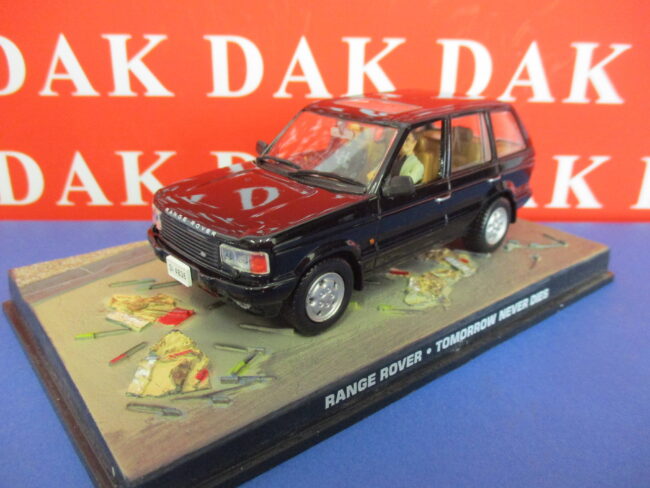 Die cast 1/43 Modellino Auto 007 James Bond Range Rover - Tomorrow Never Dies - immagine 2