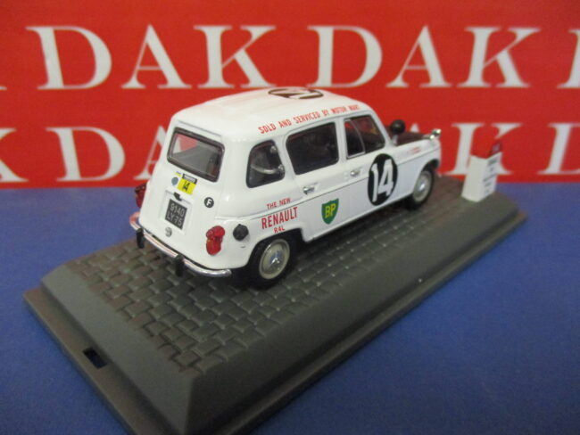 Die cast 1/43 Modellino Auto Renault 4 Rally East African Safari 1962 B. Consten - immagine 3