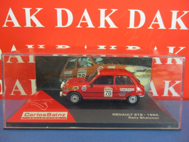 Die cast 1/43 Modellino Auto Renault 5TS Rally Shalymar 1980 C. Sainz - immagine 4