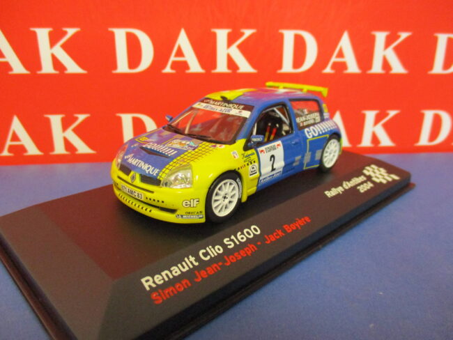 Die cast 1/43 Modellino Auto Renault Clio S 1600 Rally d'Antibes 2004 - immagine 2