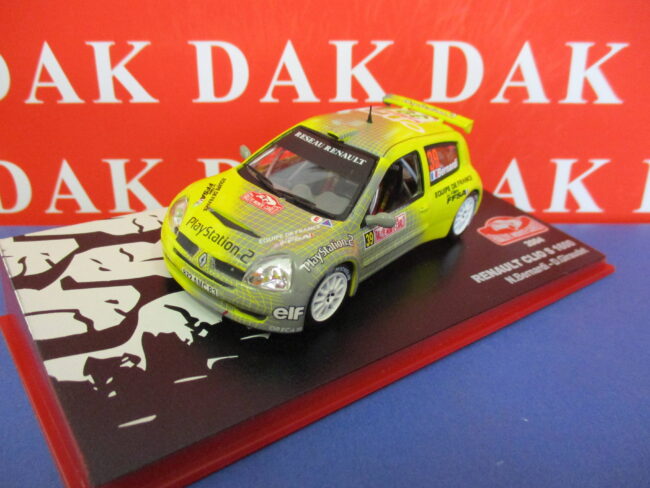 Die cast 1/43 Modellino Auto Renault Clio S 1600 Rally Monte Carlo 2004 Bernardi - immagine 2