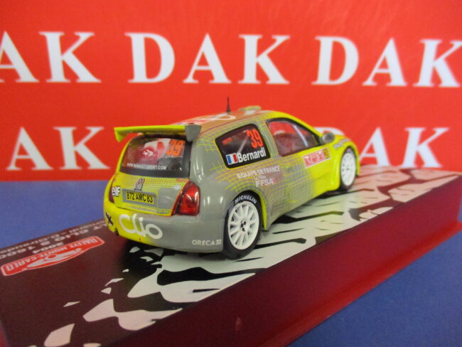 Die cast 1/43 Modellino Auto Renault Clio S 1600 Rally Monte Carlo 2004 Bernardi - immagine 3