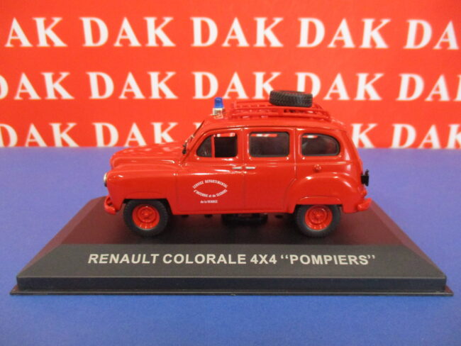 Die cast 1/43 Modellino Auto Renault Colorale 4x4 Pompieri