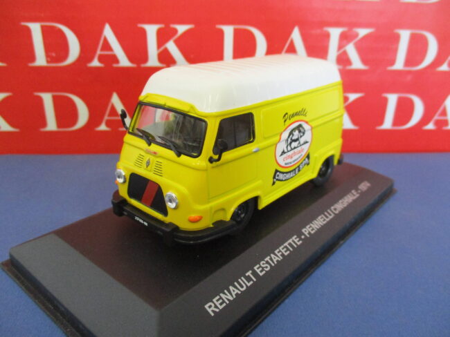 Die cast 1/43 Modellino Furgone Renault Estafette Pennelli Cinghiale 1974 - immagine 2