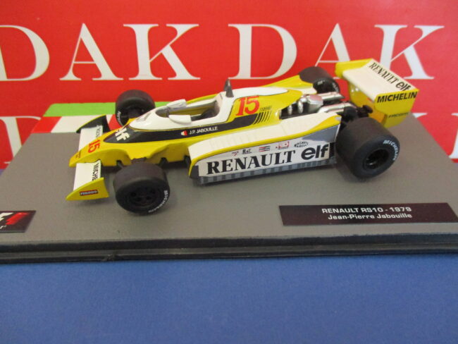 Die cast 1/43 Modellino Auto F1 Renault RS10 1979 J-P. Jabouille