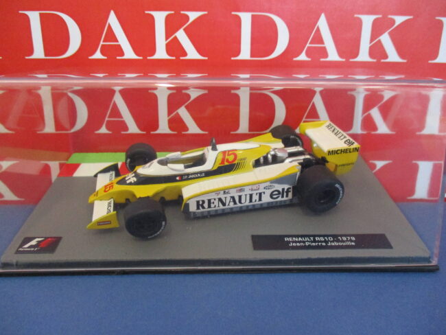 Die cast 1/43 Modellino Auto F1 Renault RS10 1979 J-P. Jabouille - immagine 4