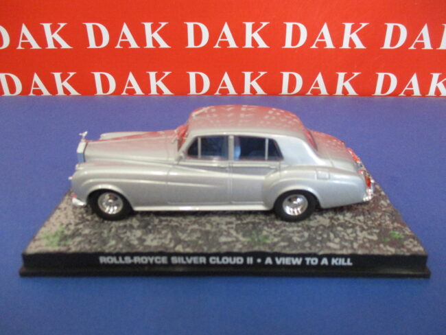 Die cast 1/43 Modellino Auto 007 James Bond Rolls-Royce Silver Cloud II - A View