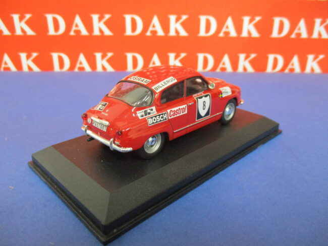 Die cast 1/43 Modellino Auto Saab 96V4 Rally Sweden 1972 S. Blomqvist HB - immagine 3