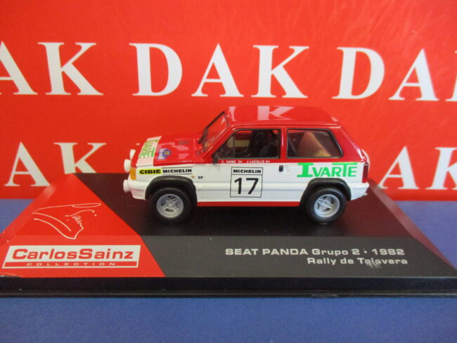 Die cast 1/43 Modellino Auto Seat Panda Rally de Talavera 1982 C. Sainz - immagine 2