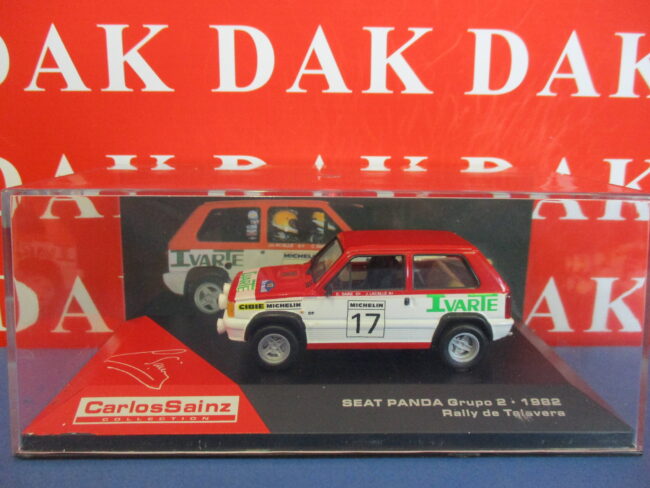 Die cast 1/43 Modellino Auto Seat Panda Rally de Talavera 1982 C. Sainz - immagine 4