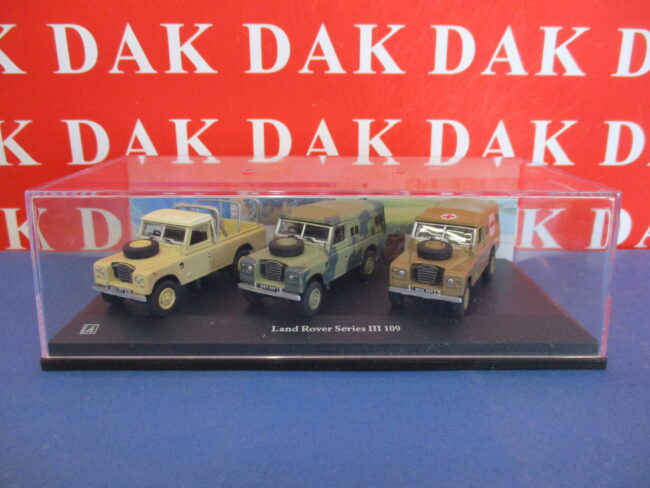 Die cast 1/72 Modellino Auto Set Land Rover Series III 109 by Cararama - immagine 6