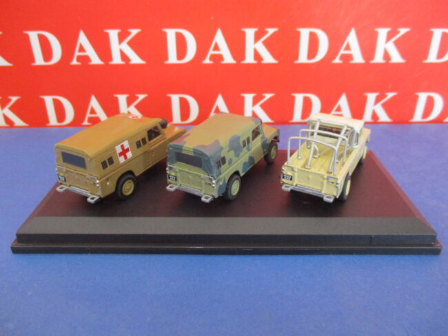 Die cast 1/72 Modellino Auto Set Land Rover Series III 109 by Cararama - immagine 5