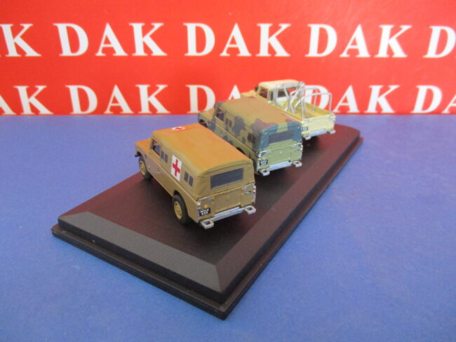 Die cast 1/72 Modellino Auto Set Land Rover Series III 109 by Cararama - immagine 4