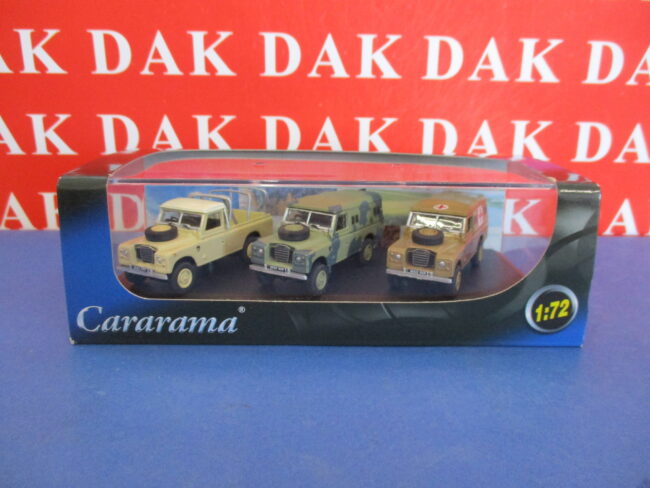 Die cast 1/72 Modellino Auto Set Land Rover Series III 109 by Cararama - immagine 7