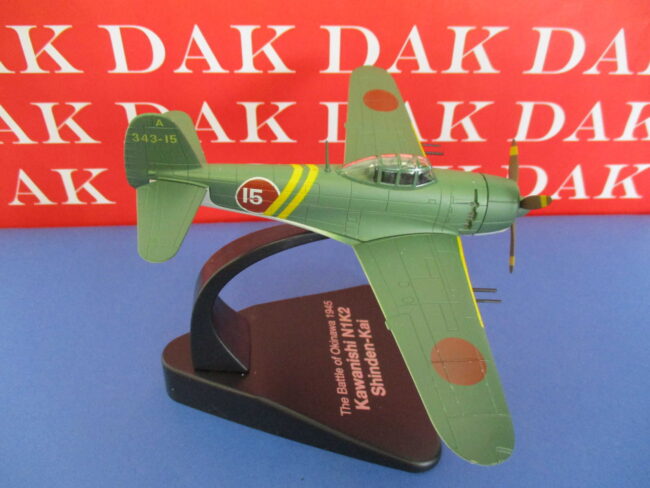 Die cast 1/72 Set Modellini Aerei Kawanishi N1K2 Shiden Kai Republic P-47 1945 - immagine 2